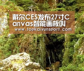 戴尔CES发布27寸Canvas智能画板叫板微软SurfaceStudio|开云入口(图2) 开云APP