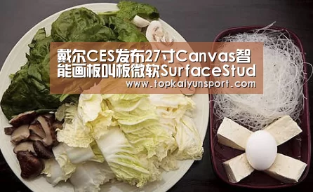 戴尔CES发布27寸Canvas智能画板叫板微软SurfaceStudio|开云入口(图4) 开云登录
