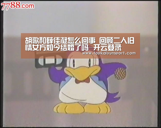 胡歌和薛佳凝怎么回事 回顾二人旧情女方如今结婚了吗-开云登录(图4) 开云下载